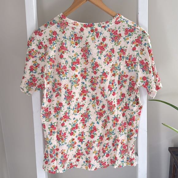 Sezane Linen Blend T-Shirt - Picture 2 of 6